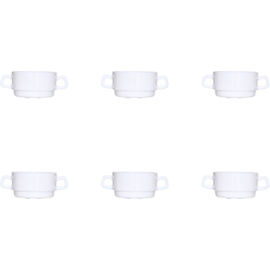 Arcoroc Soup cup Restaurant Wit 31 cl Weiß 6 stuk(s) 1