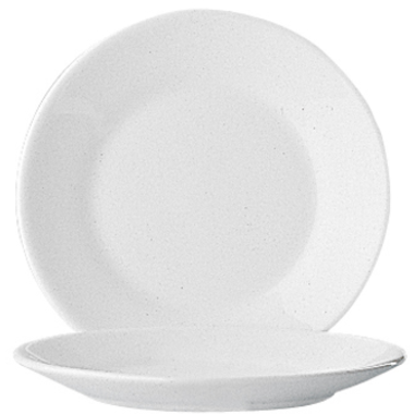 Plate Arcoroc Restaurant Wit 19.5cm White Tempered glass 6 piece(s) 2