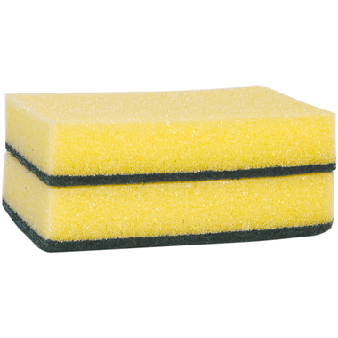 Scouring sponge Betra 14 x 9 x 3 cm Viscose 10 piece(s) 2