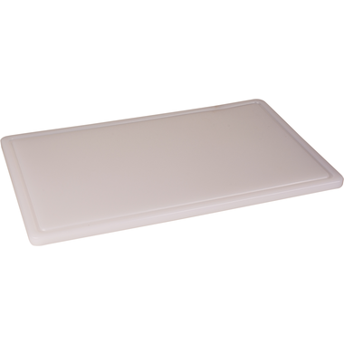 Snijplank met geul Hygiene 1/1 53 x 32.5 x 2 cm Polyethylen Weiß 1