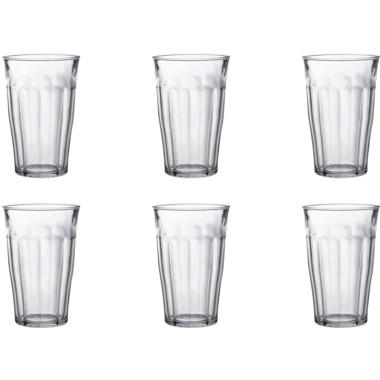 Long drink glass Duralex Picardie 1030A 50 cl - Transparent 6 piece(s) 1