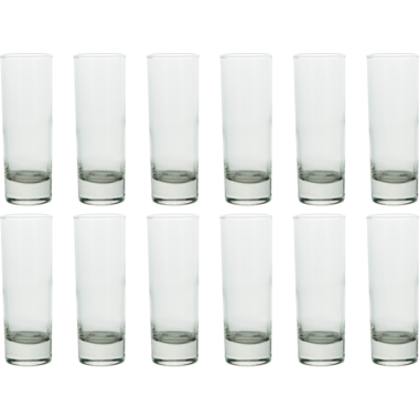 Long drink glass Mammoet Budgetline Rock Roll 22 cl - Transparent 12 piece(s) 1