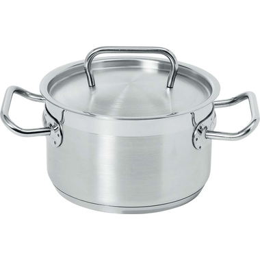 Saucepan with lid Kitchen-line 16 l 2.2 l 18/10 1 stuk(s) 1