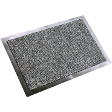 Dry running mat Coronit 60 x 90 cm Polypropylene Black 1
