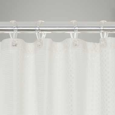 Shower curtain Madeira 240 x 200 cm Polyester White 1 piece(s) 1