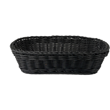 Basket Saleen Neutraal 26.5 x 19 x 7 cm Plastic Black 1