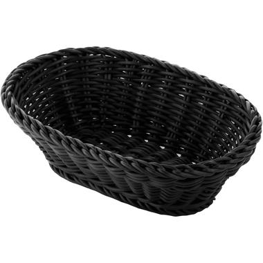 Basket Saleen Neutraal 23.5 x 16 x 6.5 cm Plastic Black 1