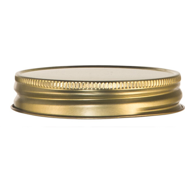 Lid drinking jar Libbey Neutraal 7.6 cm Gold 6 piece(s) 1