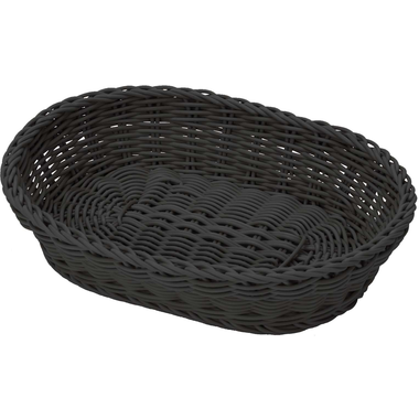 Basket Saleen Neutraal 32 x 23 x 7 cm Plastic Black 1