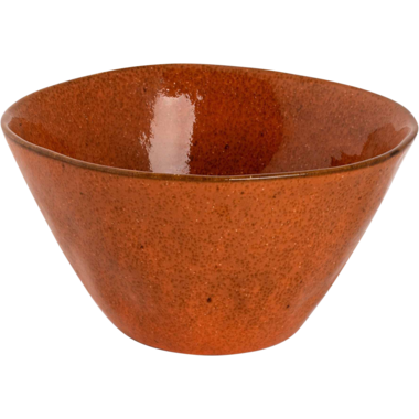 Palmer Schaal Rustique 15 cm 70 cl Oranje Stoneware 1 stuk(s) 1