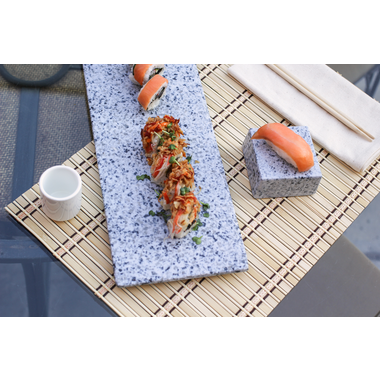 Cheforward Schaal Sushi 30 x 9 cm Grijs Melamine 1 stuk(s) 3