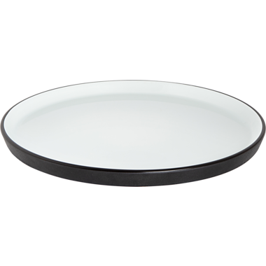 Plate Maastricht Porselein Cosmic 25cm White Black Porcelain 1 piece(s) 1