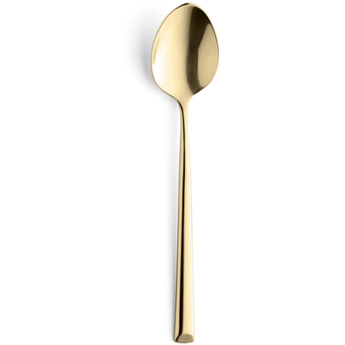 Coffee spoon Amefa Premiere 1170 Metropole 13.8 cm 18/10 Gold 12 piece(s) 1