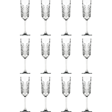 Champagne flute Pasabahce Timeless 17.5 cl - Transparent 12 piece(s) 1