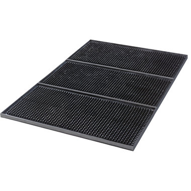 Bar mat Bar Professional 30 x 15 cm Rubber Black 1 stuk(s) 2
