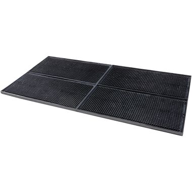 Bar mat Bar Professional 30 x 15 cm Rubber Black 1 stuk(s) 3