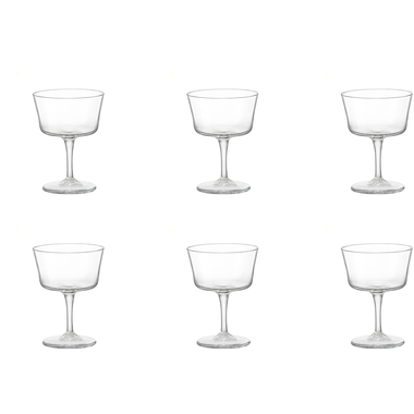 Cocktail glass Rocco Bormioli Novecento 22 cl - Transparent 6 piece(s) 1