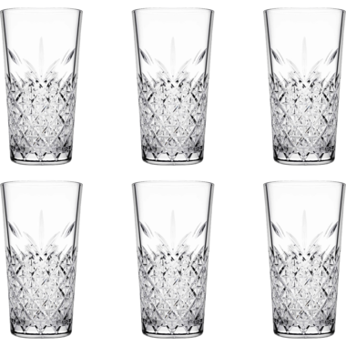 Long drink glass Pasabahce Timeless Stapelbaar 47 cl - Transparent 6 piece(s) 1