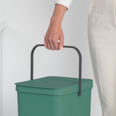 Garbage bin Brabantia Sort&go 34.5 x 26.8 x 62 cm 40 l Plastic Green 4