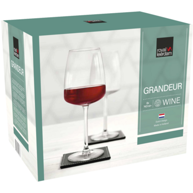 Wine glass Royal Leerdam Grandeur 43 cl - Transparent 6 piece(s) 3